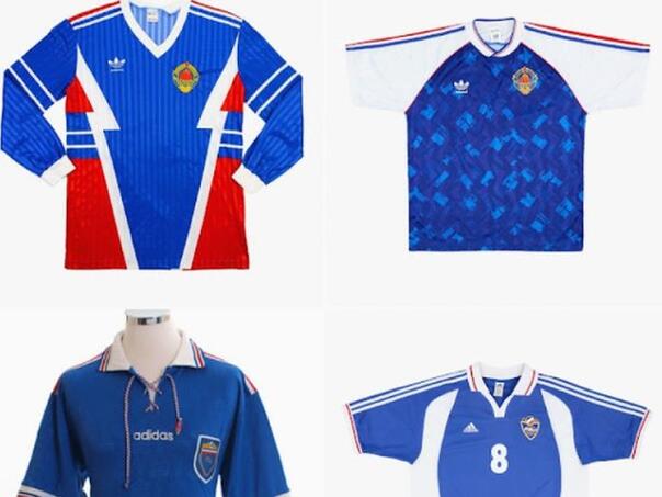 Adidas sprema retro dres Jugoslavije