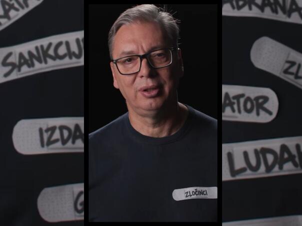 "Agresori", Zločinci", "Genocid": Vučić ima novi predizborni spot