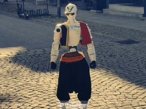 AI čuva tradiciju: Robot u narodnoj nošnji šeta Njemačkom