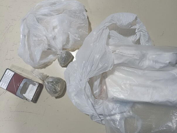 Akcije "Kristal": U autu krio više od kilogram droge