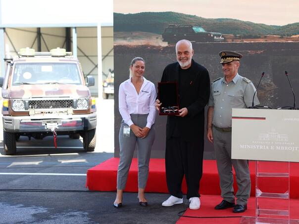 Albanija proizvela prva vojna vozila po NATO standardima