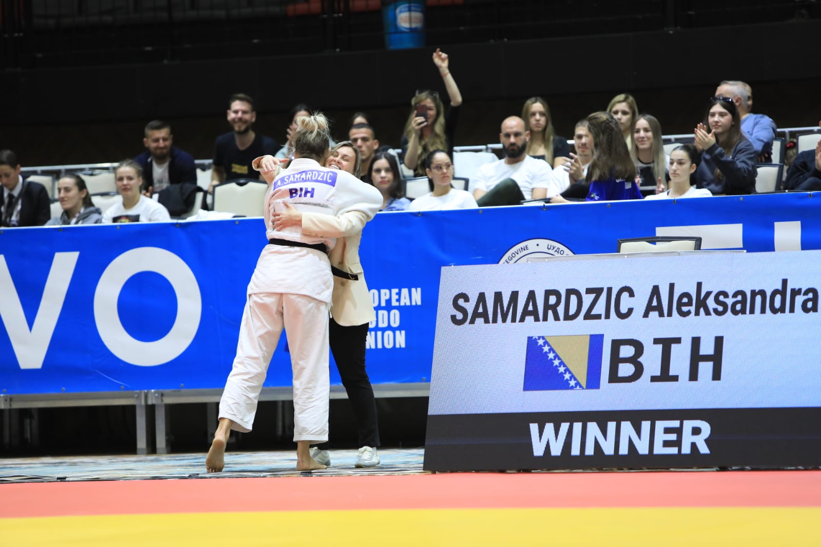 Aleksandra Samardžić zlatom na European Openu potvrdila odličnu formu