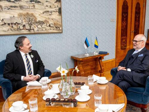 Ambasador Šošić sa predsjednikom Estonije: Veliki potencijal za unaprijeđenje odnosa