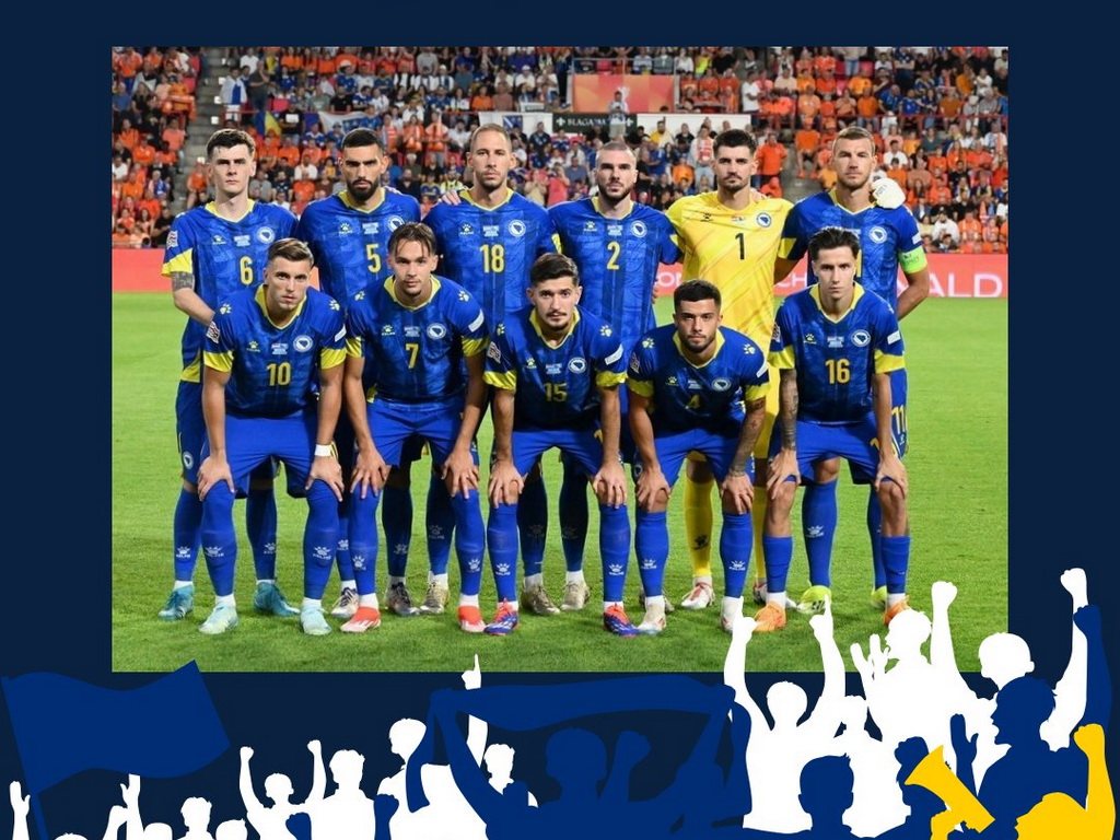 Američka ambasada uz reprezentaciju BiH pred odlučujući meč: Sretno, Zmajevi!