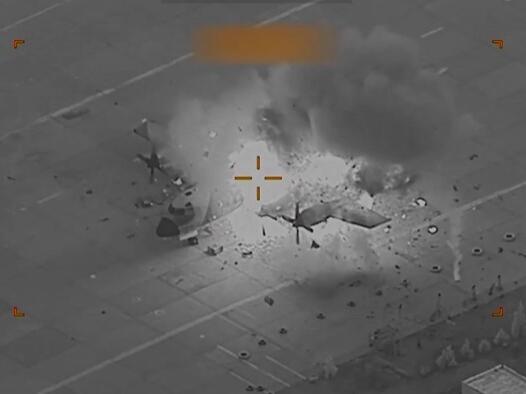 Američka komanda objavila video snimak uništenja iranskih aviona