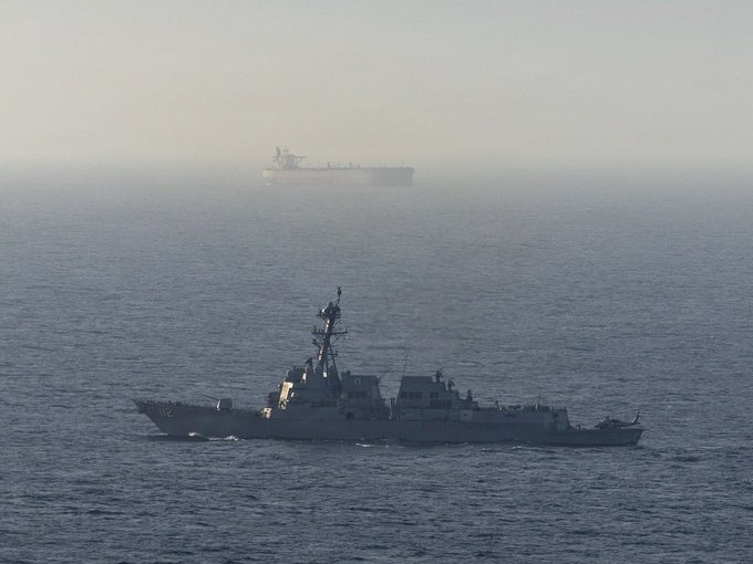 Američka vojska presrela tri iranska tankera u azijskim vodama