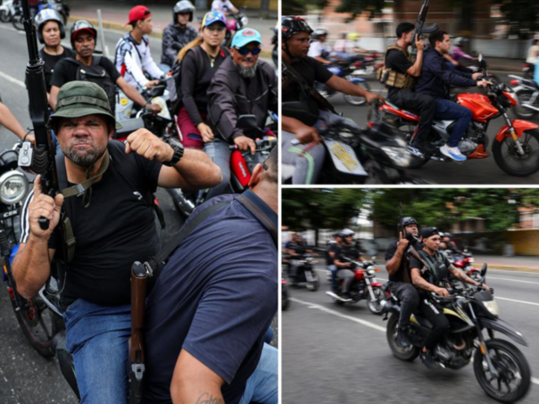 Haos u Caracasu: Naoružani muškarci presreću i pretresaju ljude