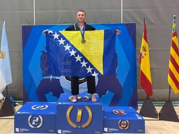 Anes Ličina osvojio dvije medalje na Evropskim policijskim igrama