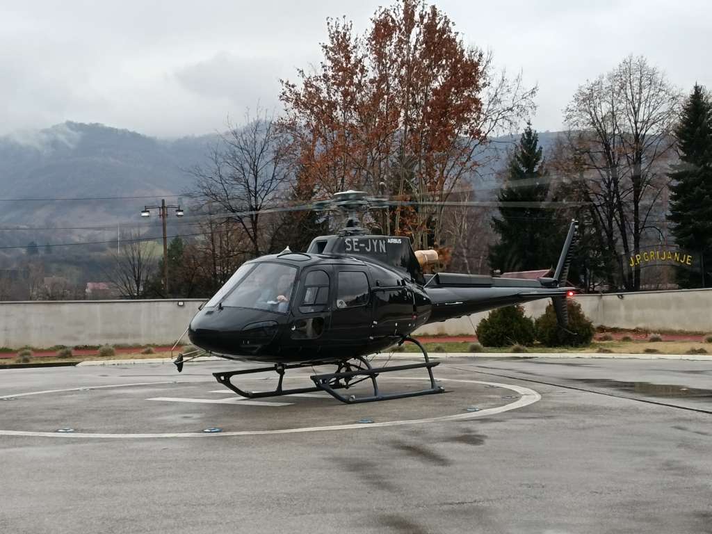 Angažovan helikopter za potrebe servisa Trebevićke žičare