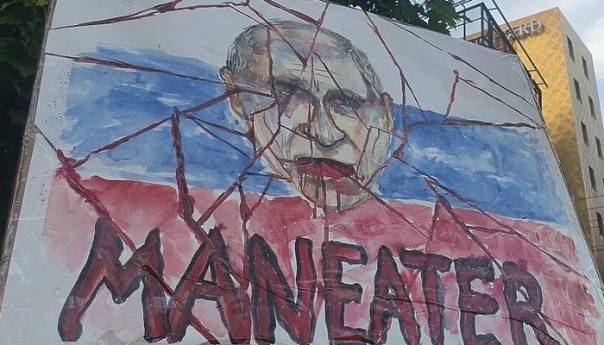 Antiratni protest u Beogradu: "Putin nije brat, Putin je rat"