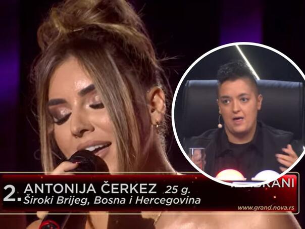 Antonija Čerkez ponovo zablistala, dobila pohvale Marije Šerifović