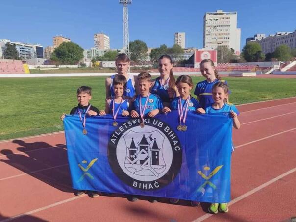 Atletičari Atletskog kluba Bihać osvojili šest medalja u Splitu