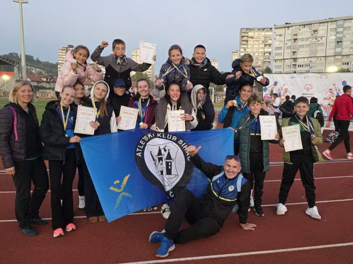 Atletičari Bihaća osvojili 18 medalja na Prvenstvu Federacije BiH