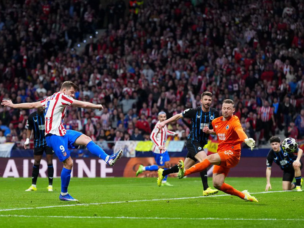 Atlético bez drame u revanšu: Sørloth hat-trickom srušio Brugge