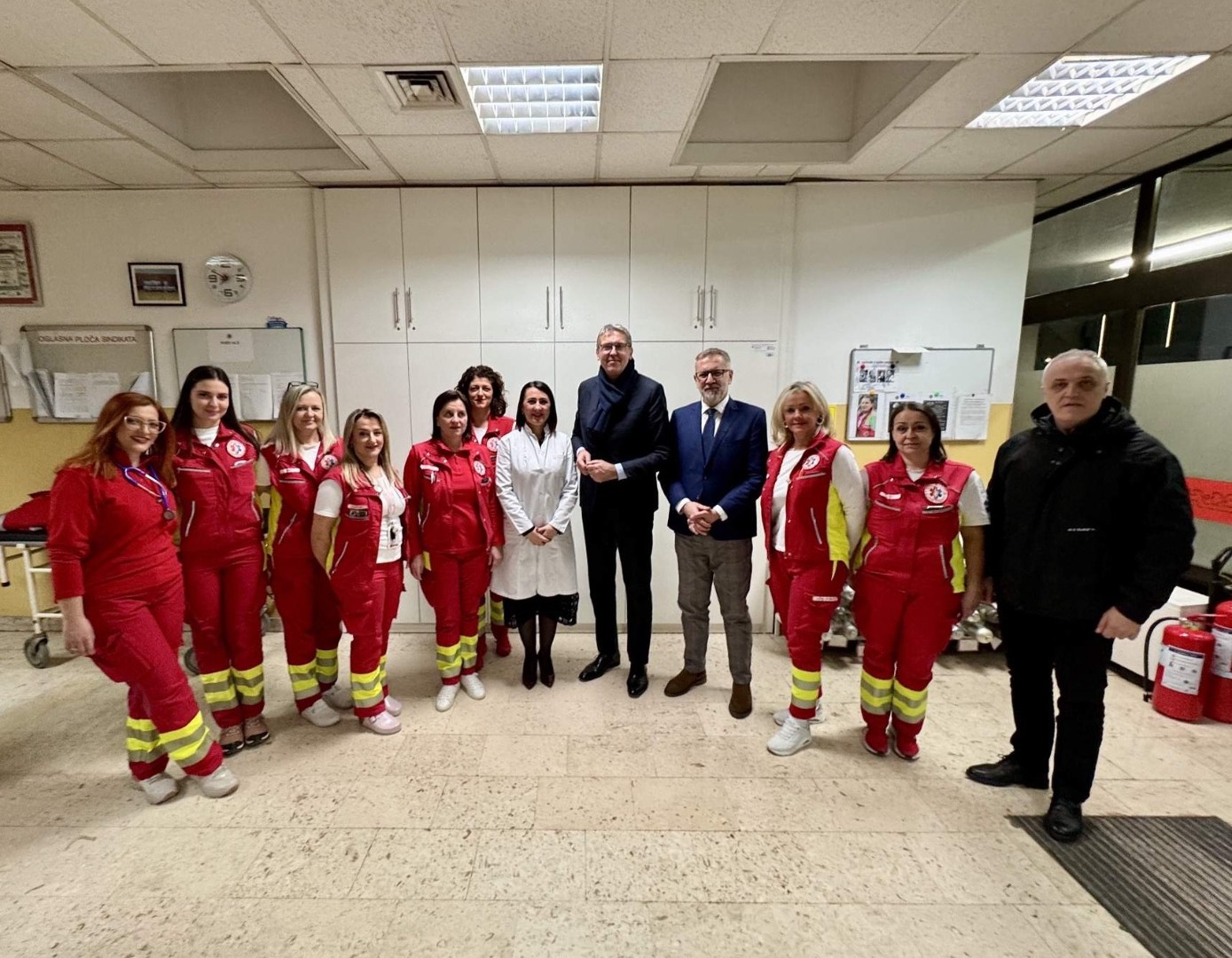 Avdić i Bićo obišli dežurne službe u Sarajevu