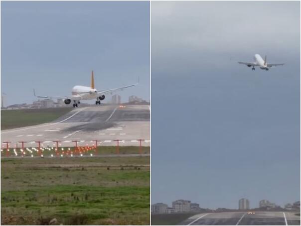 Avion prekinuo slijetanje u Istanbulu, izbjegnuta katastrofa