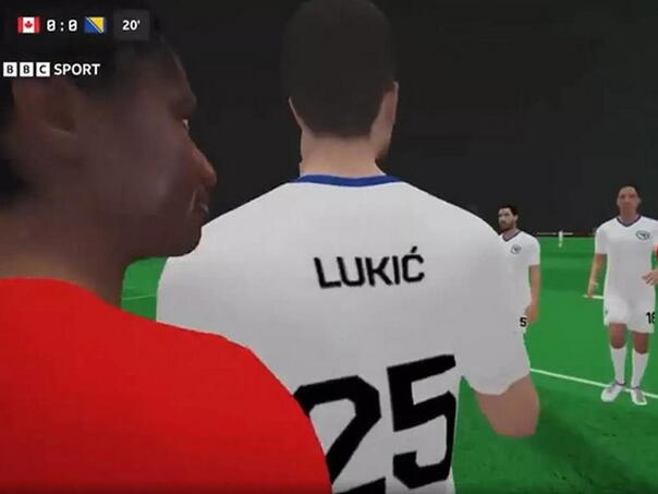 BBC uveo revolucionarno praćenje utakmica u 3D-u: Pogledajte gol Jove Lukića