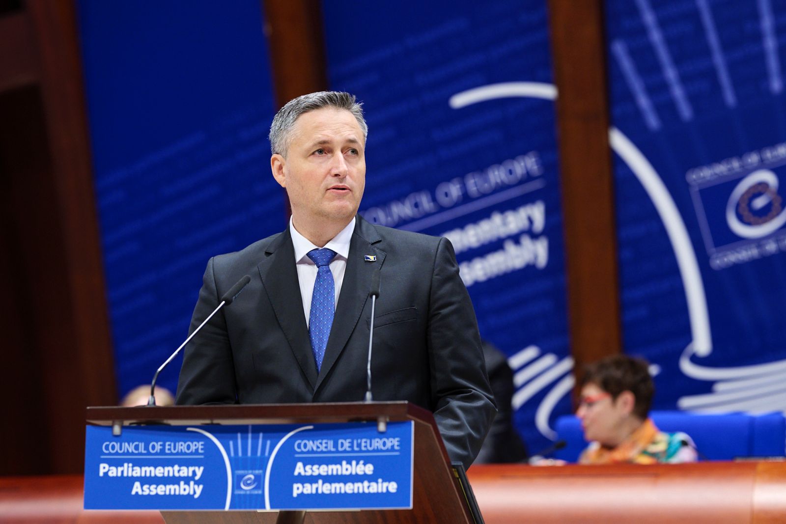 Bećirović iz Strazbura: Bez građanske države nema evropske BiH