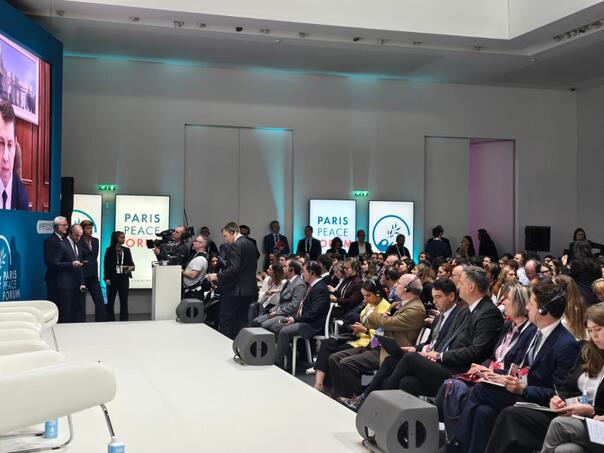 Bećirović na panelu "Okončanje rata u Ukrajini: Izgradnja puteva ka miru i oporavku"