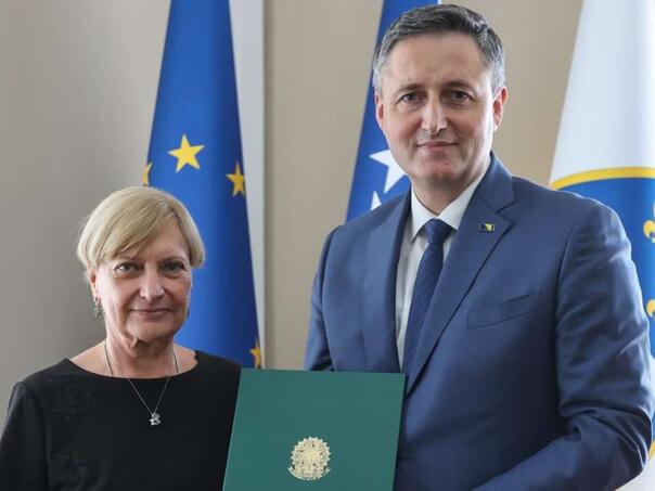 Bećirović primio u nastupnu posjetu ambasadoricu Brazila u BiH