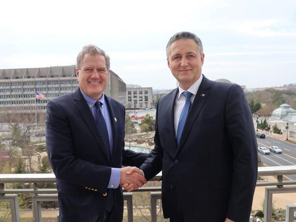 Bećirović s Turnerom: BiH spremna za NATO, SAD ključni partner