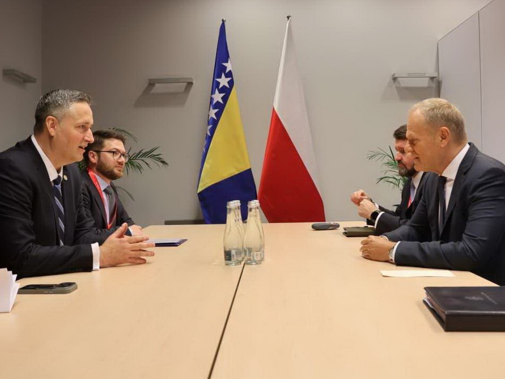 Bećirović sa Tuskom: EU i NATO put blokiraju čelnici bh. entiteta RS