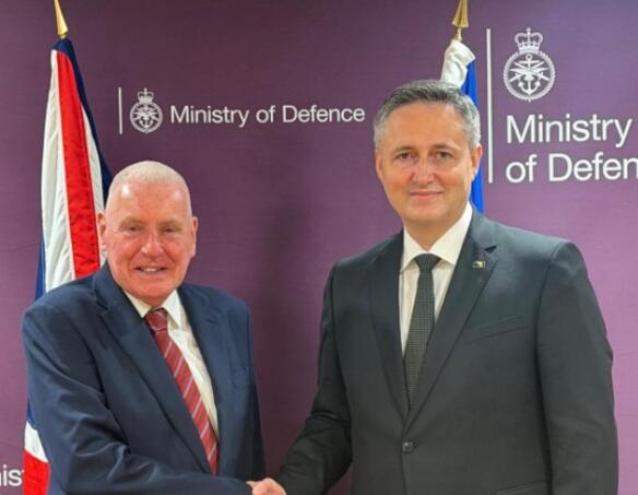 Bećirović u Londonu: Velika Britanija potvrdila snažnu podršku NATO putu BiH