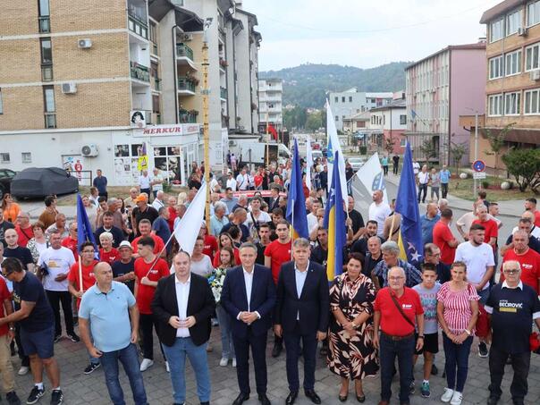 Bećirović u Zavidovićima, Maglaju i Žepču: Ekonomski razvoj mora biti prioritet