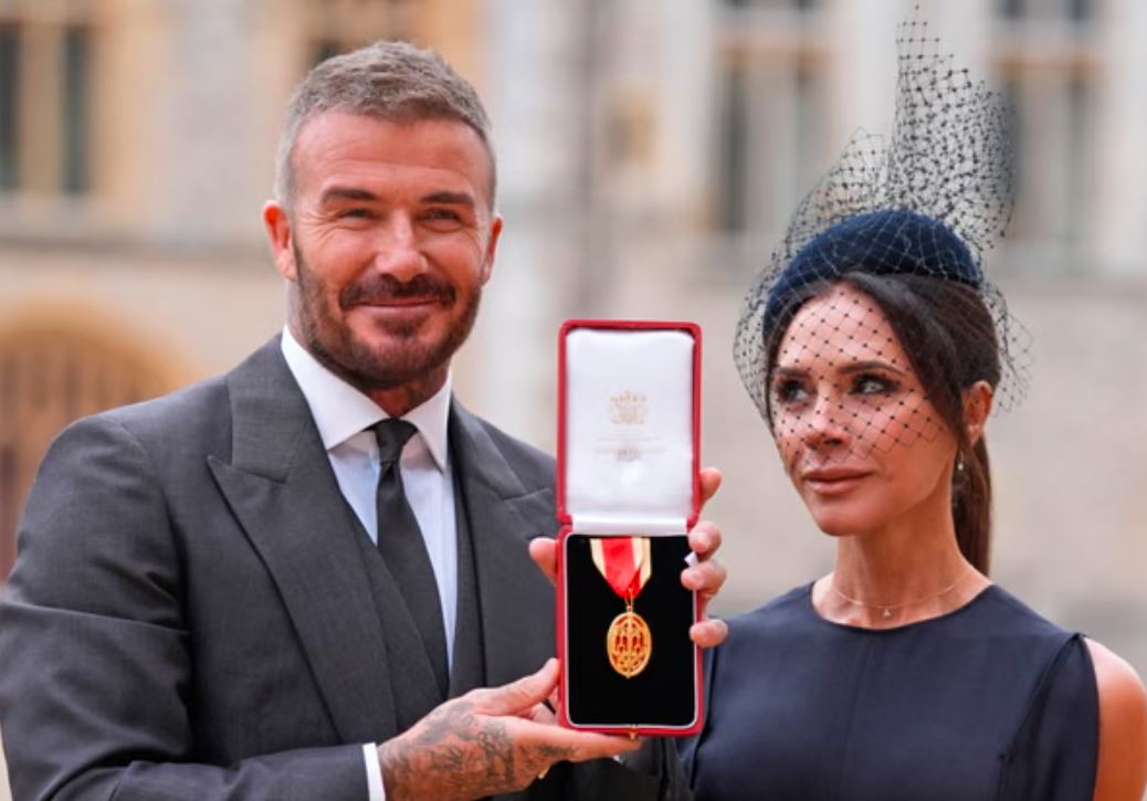 Beckham nakon što je postao vitez: "Ne mogu opisati koliko mi ovo znači"