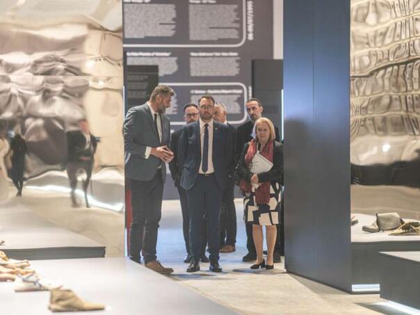 Belgijski ministar posjetio Memorijalni centrar Srebrenica