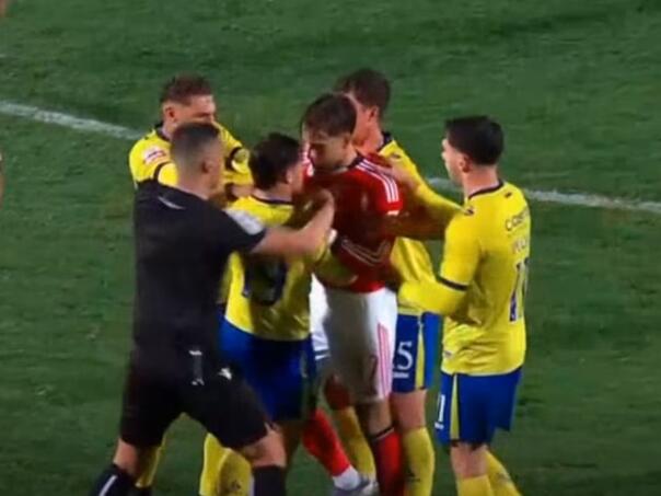 Benfica slavila u nadoknadi, Dedić isključen nakon sukoba