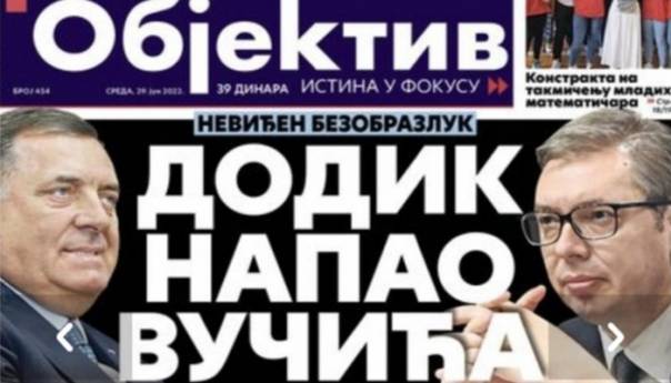 Beogradski medij: Dodik napao Vučića na Vidovdan