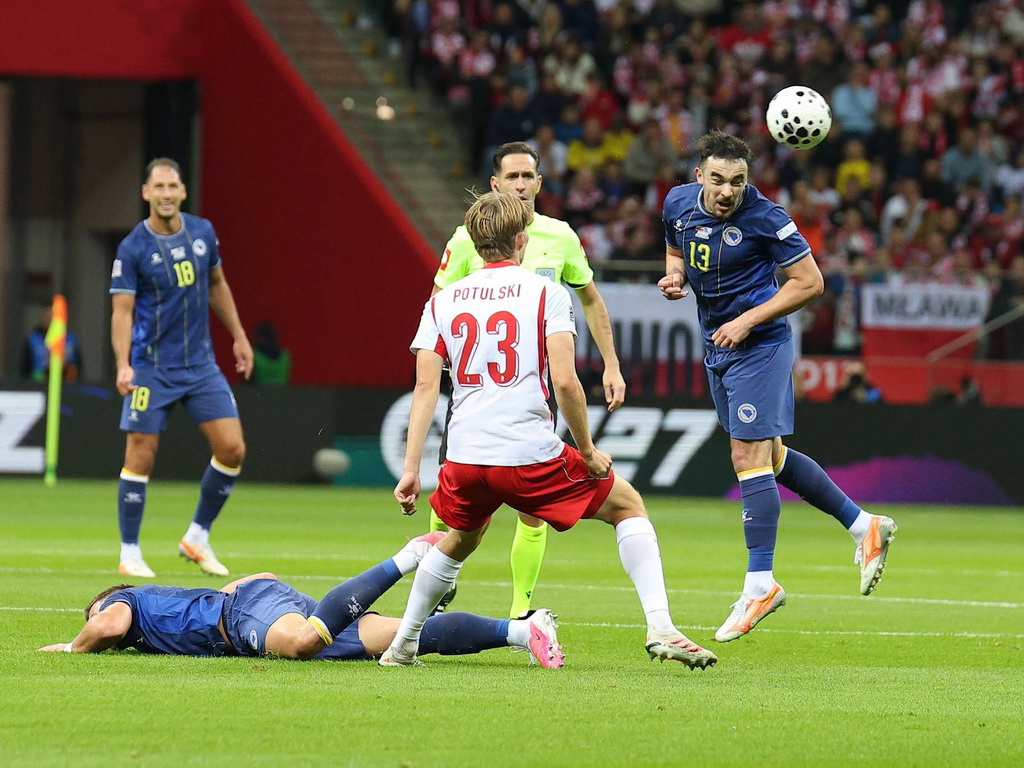 Bez golova u Varšavi: BiH remizirala s Poljskom