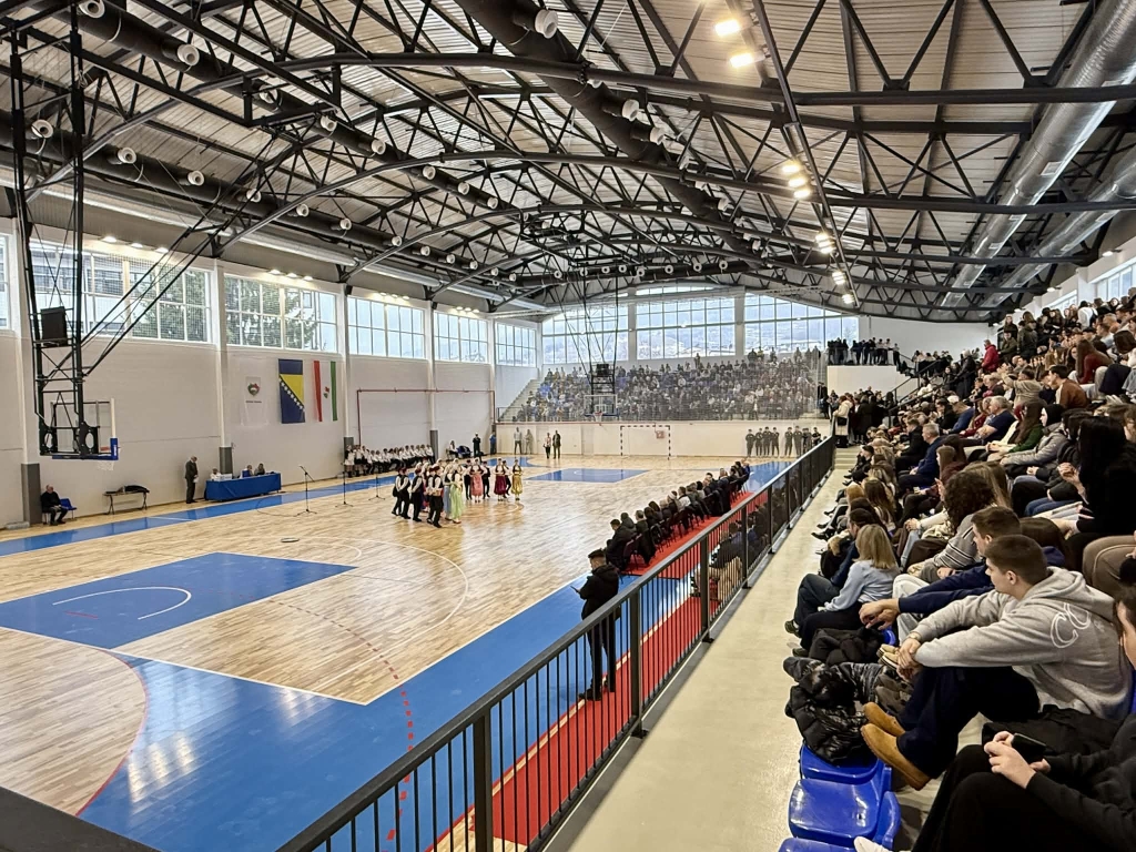 BiH dobila novu modernu dvoranu, tribine bile krcate