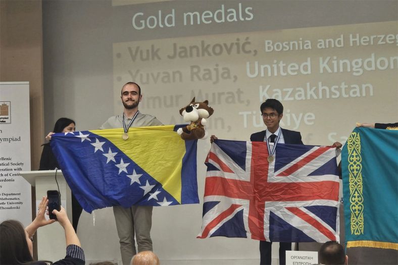 BiH na vrhu: Vuk Janković iz Trebinja zlatni na matematičkoj olimpijadi