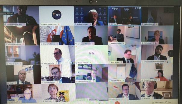 Blagojević iznio EPP-u podatke o borbi protiv virusa korona u BiH