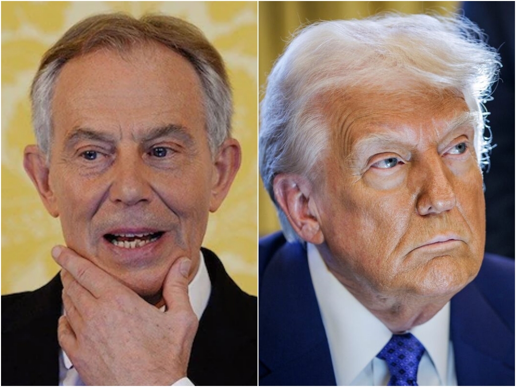 Blair se distancirao od Trumpove naknade za Mirovni odbor