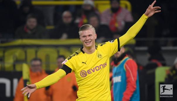 Borussia deklasirala Koln, Haaland ponovo briljirao