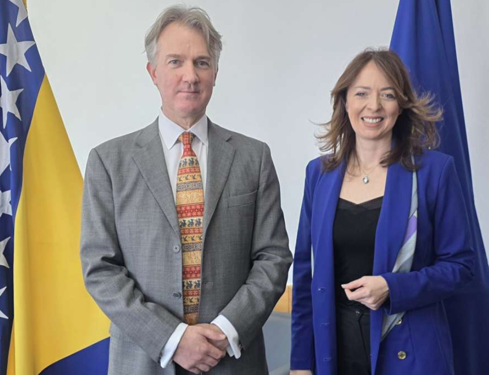 Bošnjak i Reilly o jačanju saradnje Velike Britanije i BiH u obrazovanju