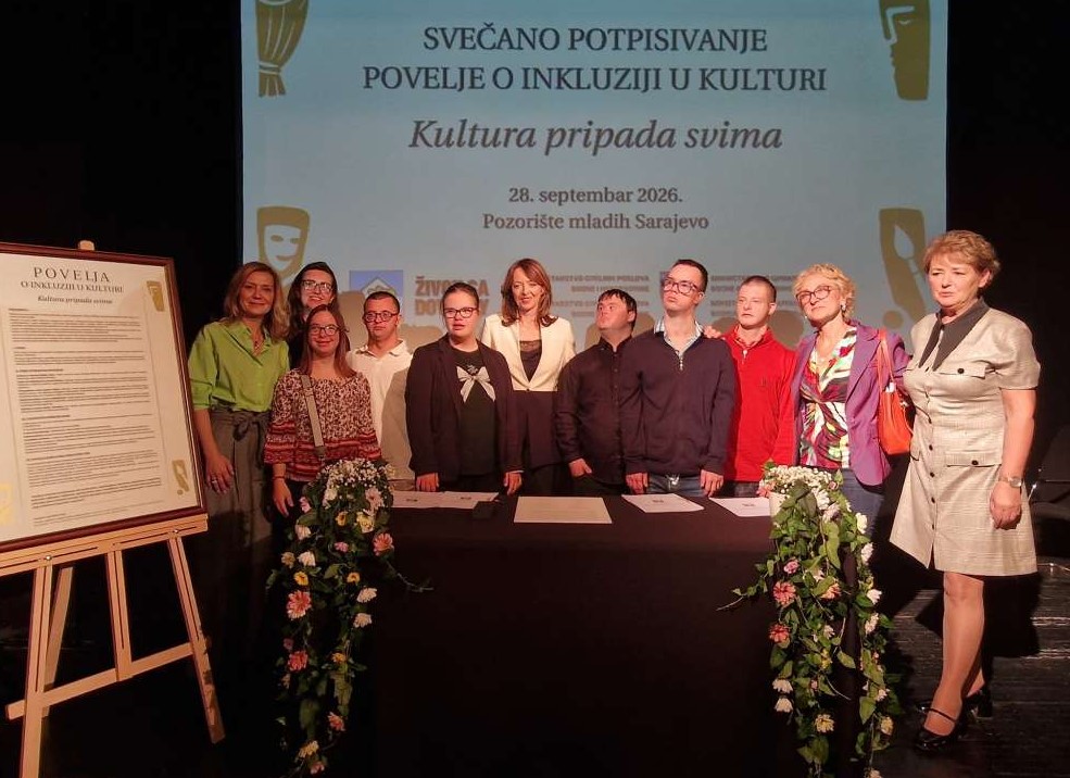 Bošnjak potpisala Povelju o inkluziji u kulturi "Kultura pripada svima"