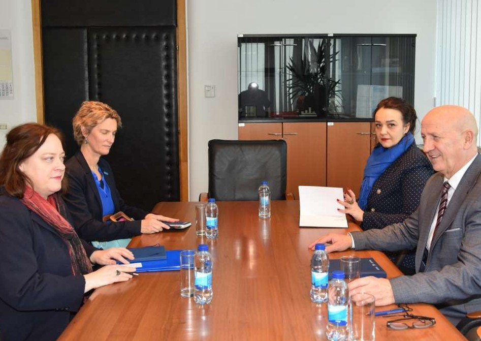 Bošnjak primio u nastupnu posjetu predstavnice UNHCR-a u BiH