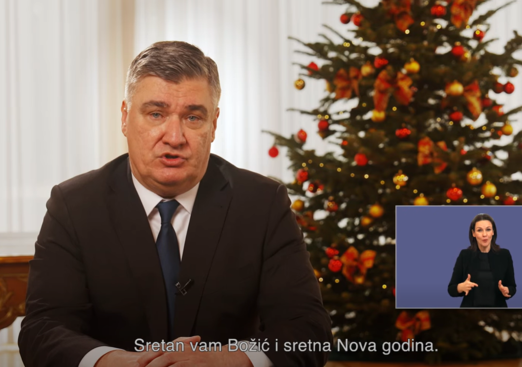 Božićna čestitka hrvatskog predsjednika Milanovića: Moja najveća božićna želja...