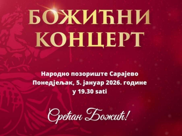 Božićni koncert SPKD Prosvjeta 5. januara u Narodnom pozorištu
