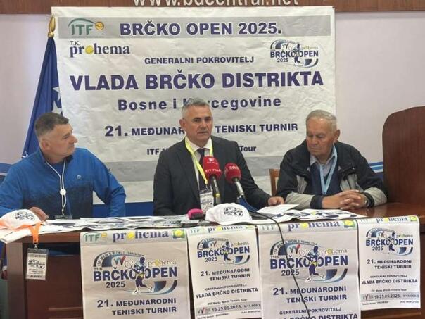 Brčko organizuje međunarodni teniski turnir, prijavljeno 104 učesnika