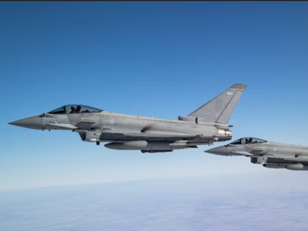 Britanski avioni presreli dronove iznad Jordana i Bahreina