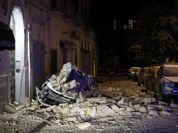 Broj povrijeđenih u potresu kod Napulja povećan na 26