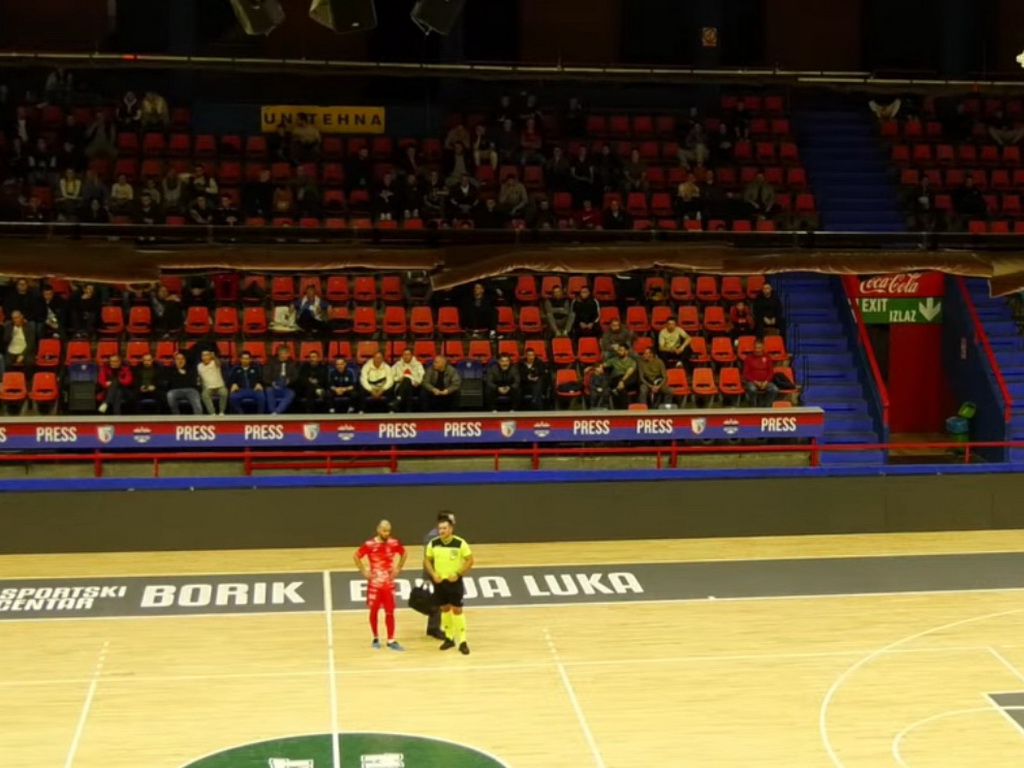 Brutalan napad na goste iz Cazina u dvorani "Borik": Uhapšene dvije osobe