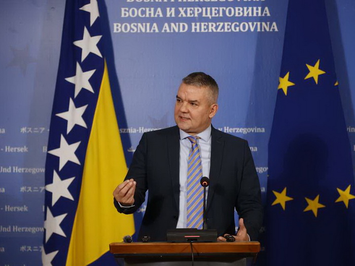 Bunoza: Nacrti zakona opozicije iz RS oko 90 posto prepisani od Ministarstva pravde BiH