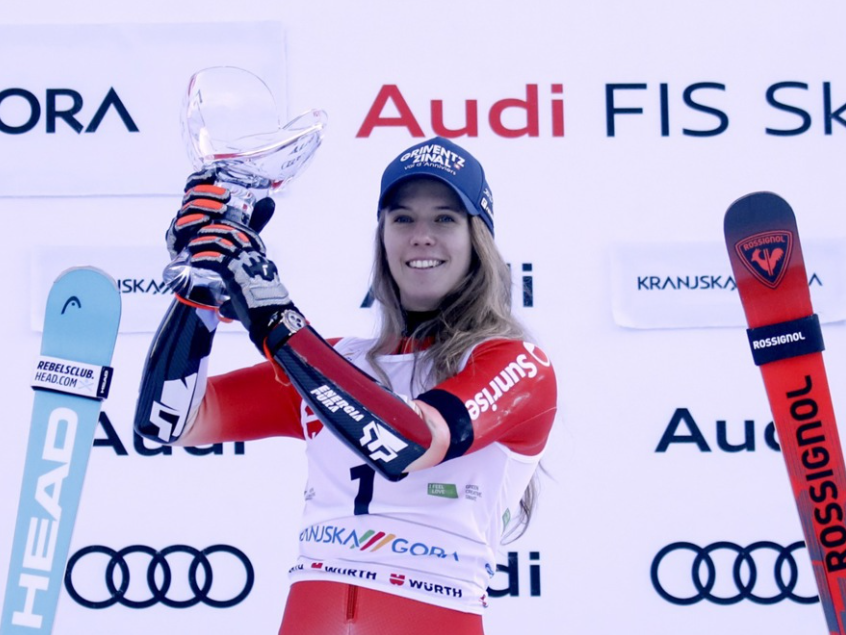 Camille Rast prvi put pobijedila u veleslalomu