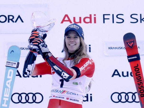 Camille Rast prvi put pobijedila u veleslalomu